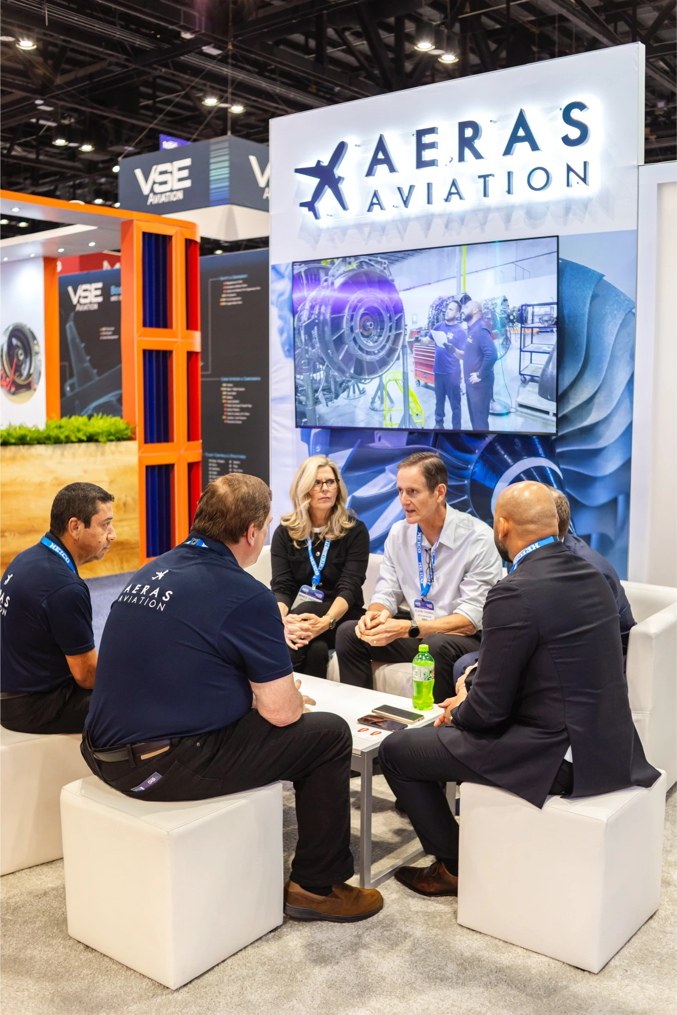MRO Americas show floor coverage by Bonomotion