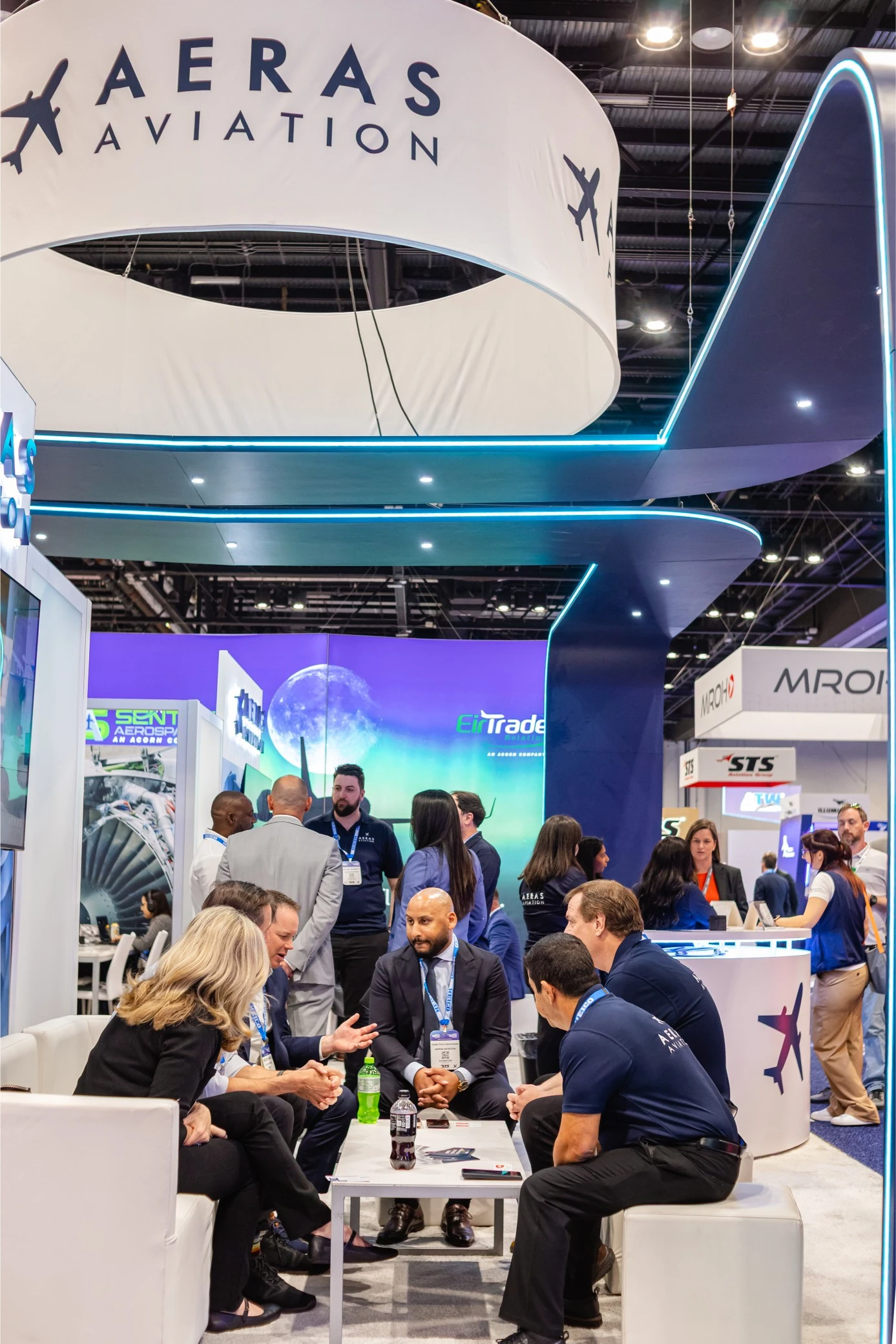 Aeras Aviation team in action at MRO Americas