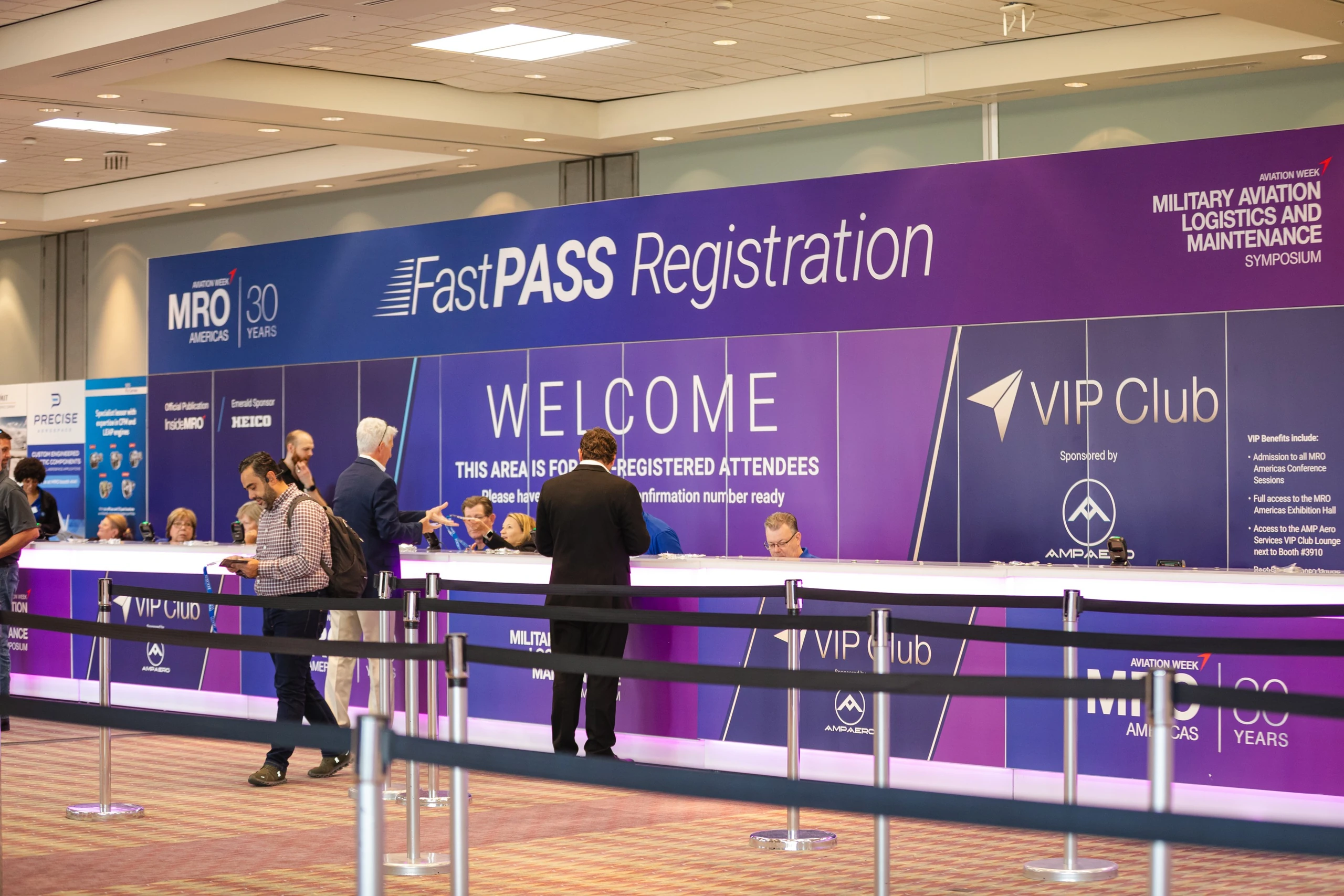 Aeras Aviation booth — attendee engagement