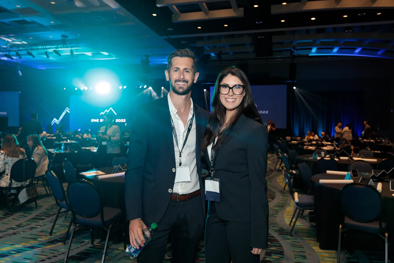Attendees at the ONE Sotheby's ONE Summit in a conference ballroom