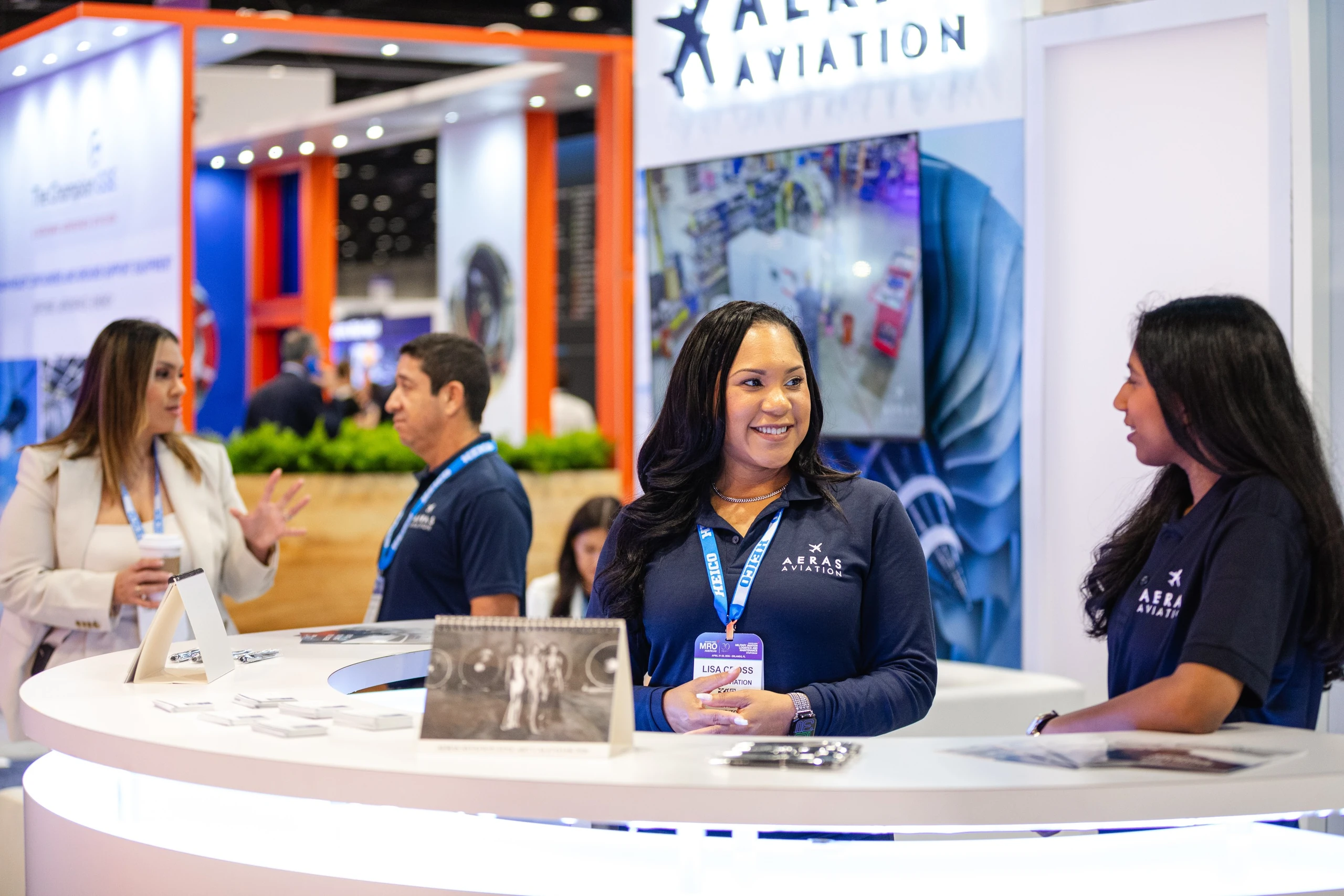 MRO Americas — Aeras Aviation networking moment