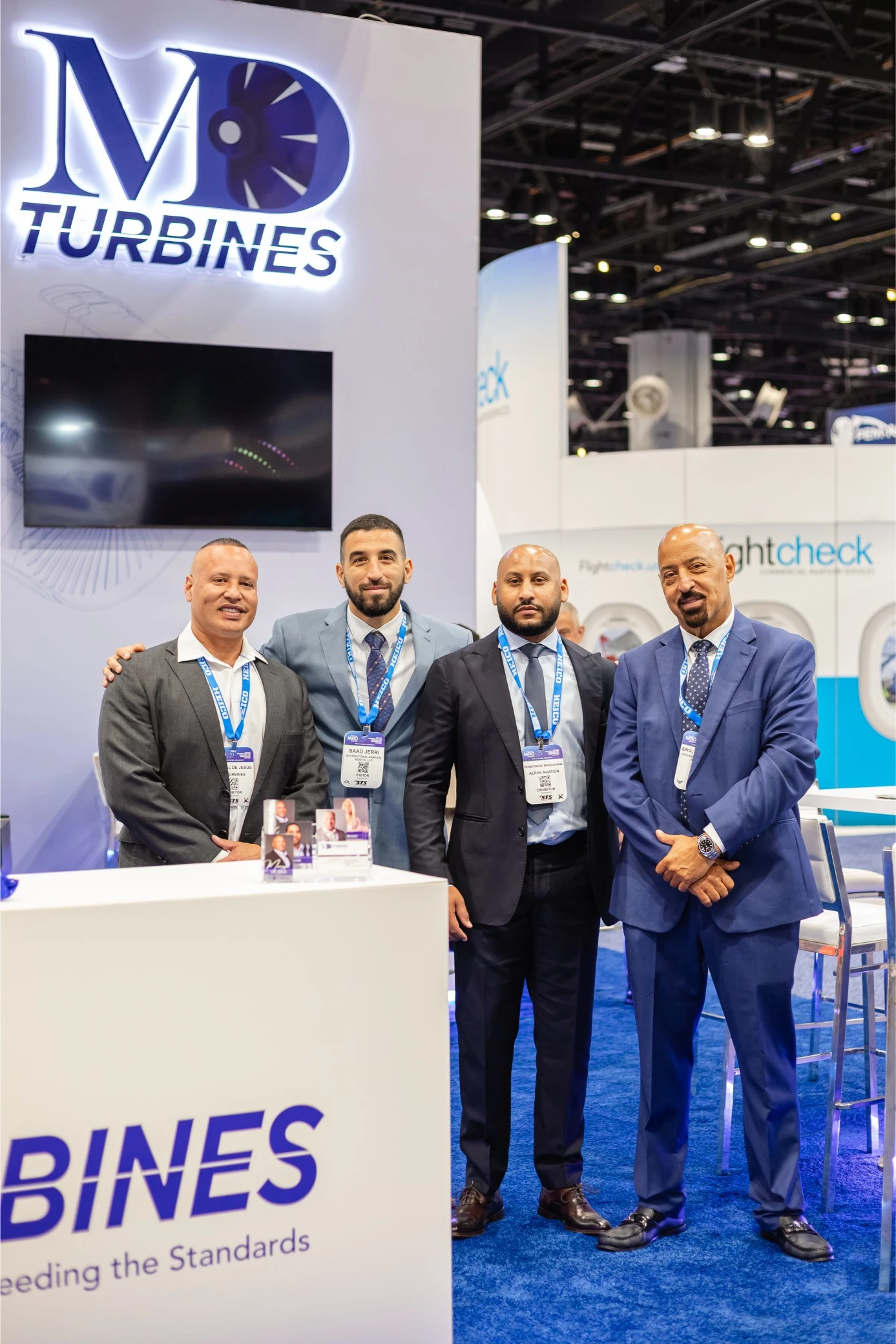 MRO Americas — Aeras Aviation show floor moment